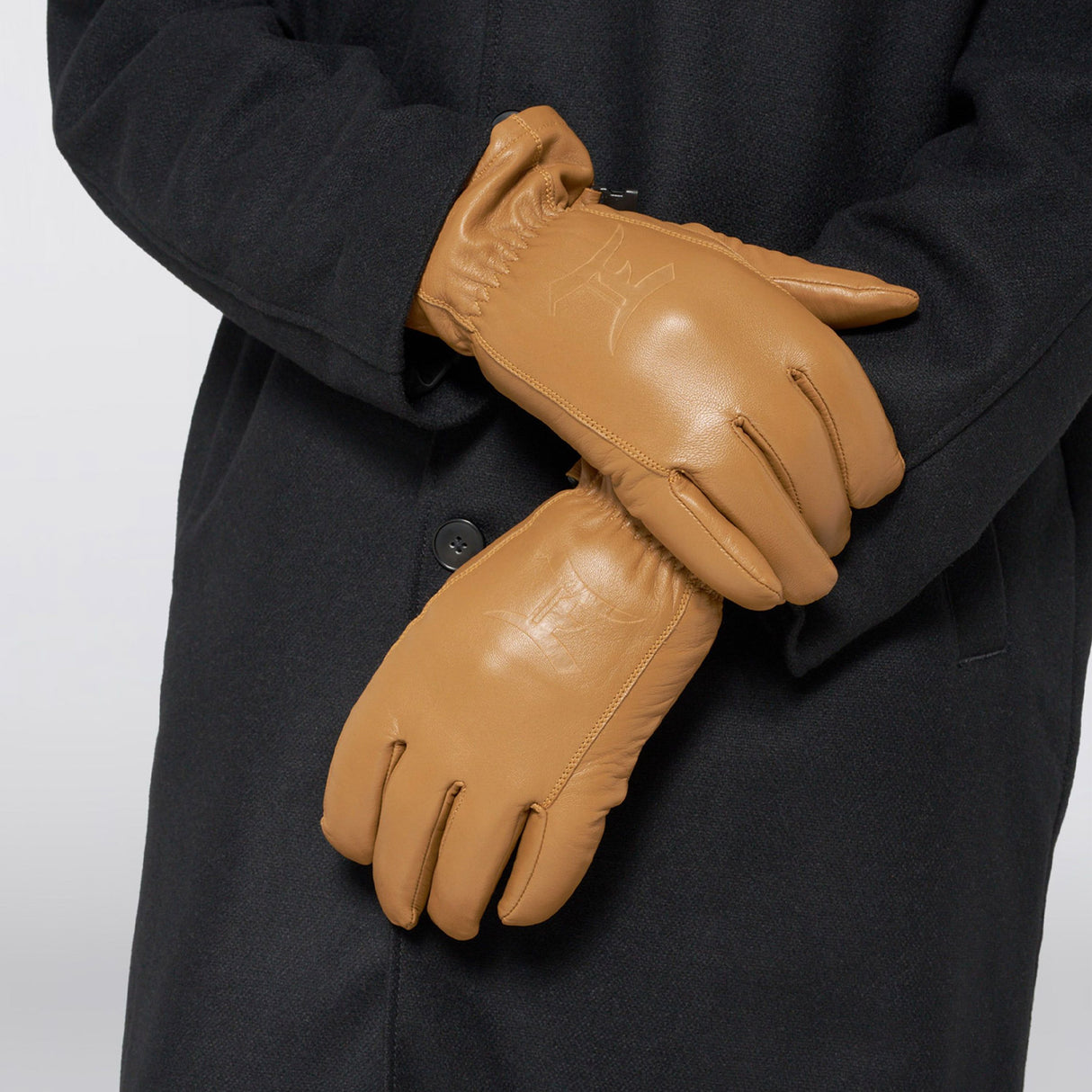Edwin FUNCTION GLOVES, Brown