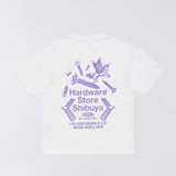 Edwin HARDWARE STORE SHIBUYA T-SHIRT, White Washed