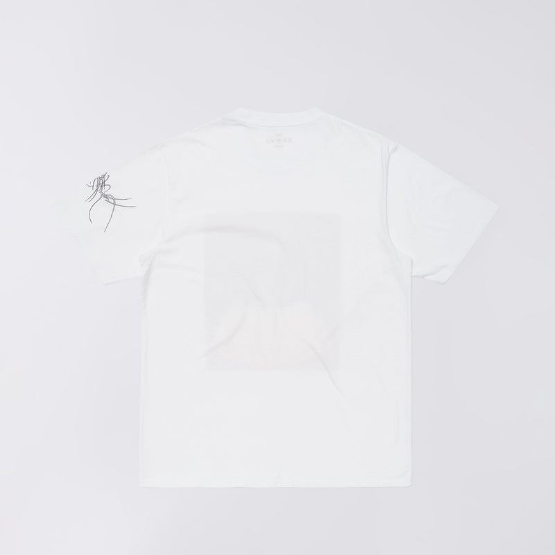 Edwin HOLD MY GAZE T-SHIRT, White Washed
