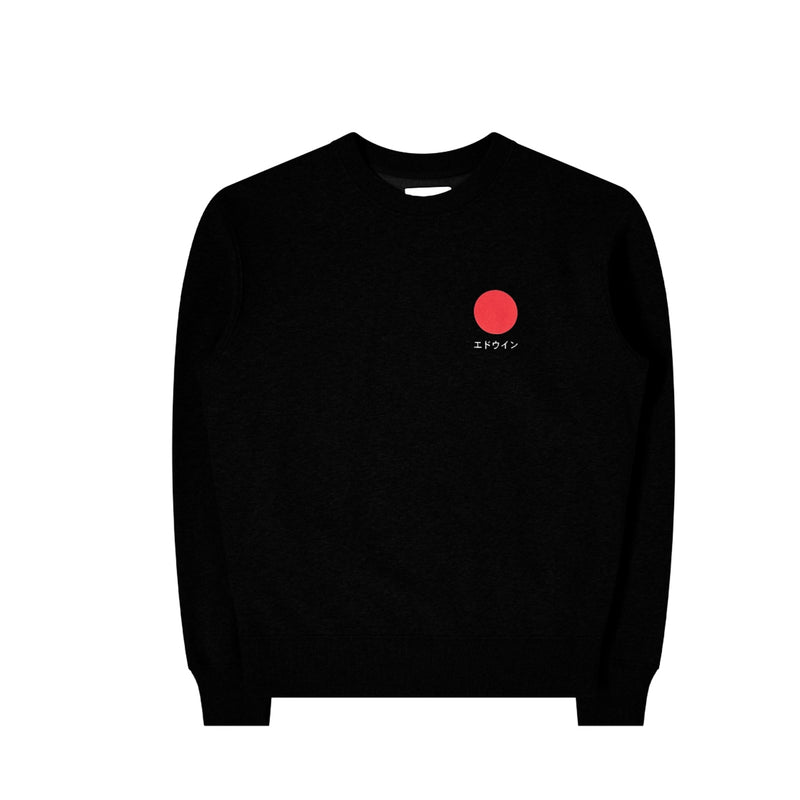 Edwin JAPANESE SUN SWEAT, Washed Black