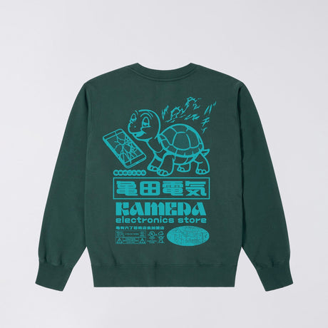 Edwin KAMERA SWEATSHIRT, Green Gables