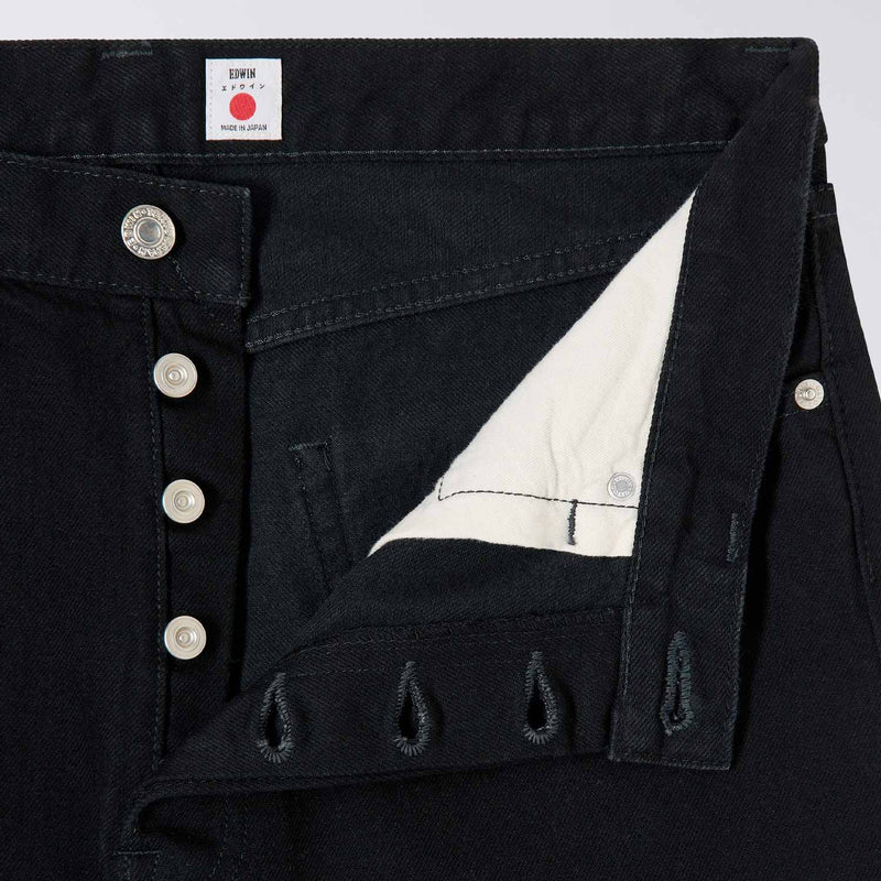 Edwin LOOSE FIT JEANS, Black Unwashed