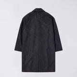 Edwin MAC WOOL COAT, Dark Grey Marl