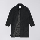 Edwin MAC WOOL COAT, Black
