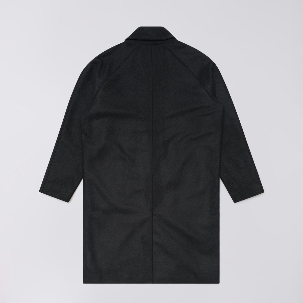 Edwin MAC WOOL COAT, Black