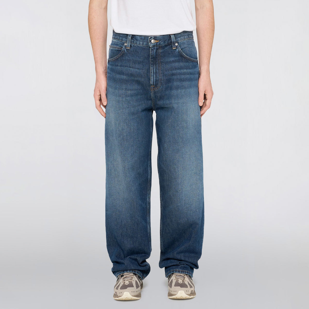 Edwin MATRIX PANT, Blue Plaza Wash