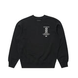 Edwin MONOGURAMU SWEATSHIRT, Washed Black