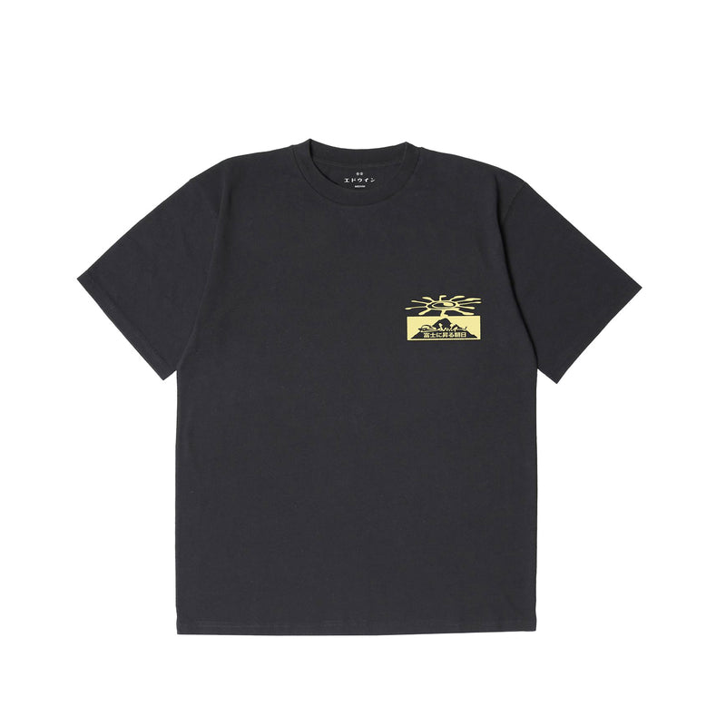 Edwin MOUNT FUJI DUSK T-SHIRT, Washed Black