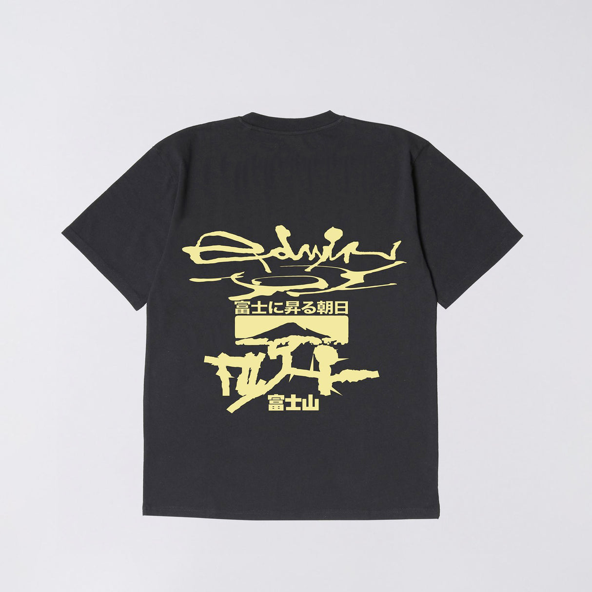Edwin MOUNT FUJI DUSK T-SHIRT, Washed Black