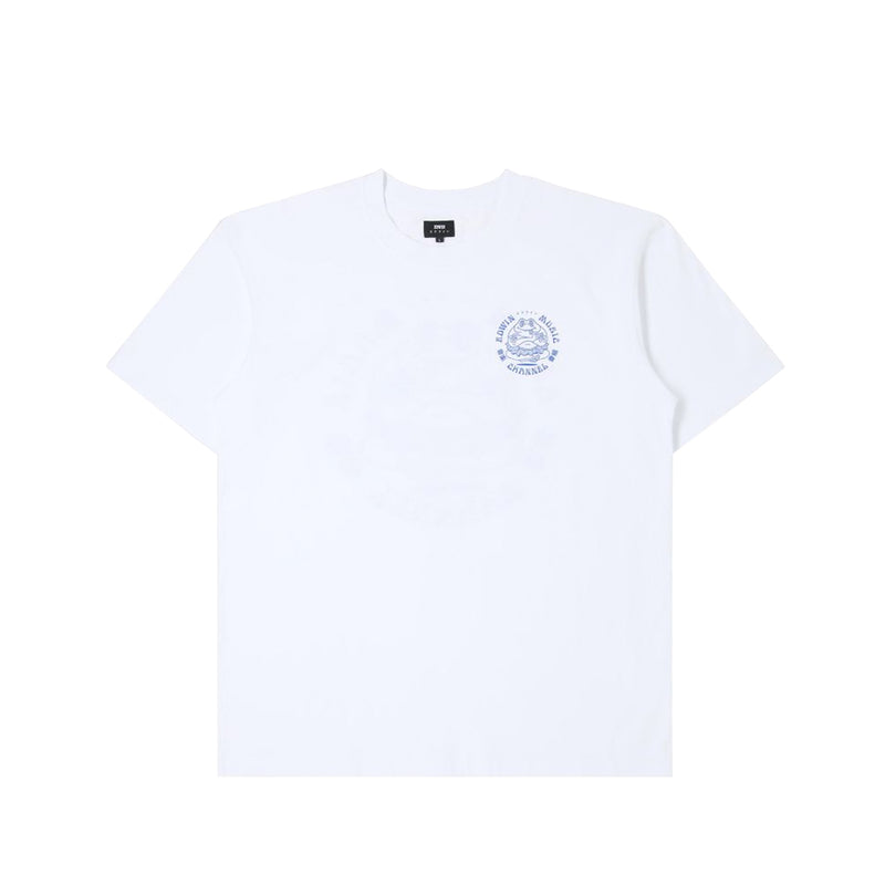 Edwin MUSIC CHANNEL T-SHIRT, White Garment Washed