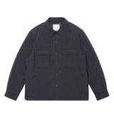 Edwin NEST PADDED OVERSHIRT LS, Dark Navy