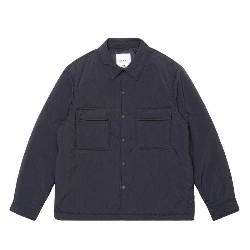 Edwin NEST PADDED OVERSHIRT LS, Dark Navy