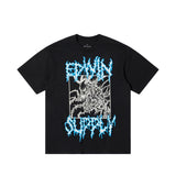 EDWIN PANKU KOCHU TS WASHED BLACK