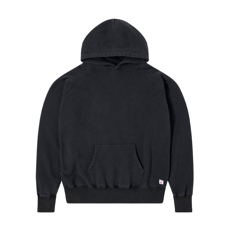 Edwin RAGLAN-SLEEVE HOODIE, Black