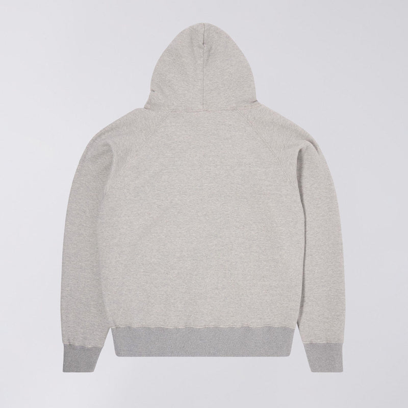 Edwin RAGLAN SLEEVE HOODIE, Grey
