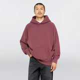 Edwin RAGLAN-SLEEVE HOODIE, Wine