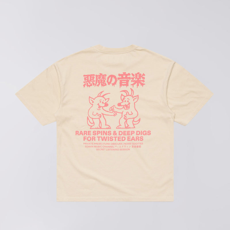 Edwin RARE SPINS T-SHIRT, Fog
