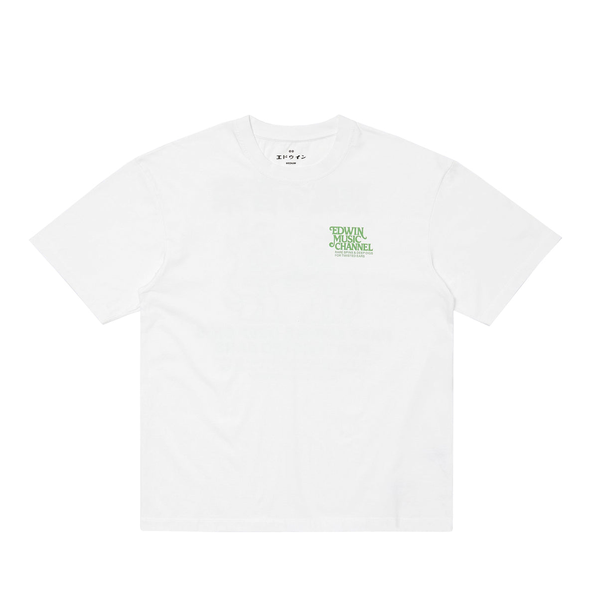 Edwin RARE SPINS T-SHIRT, White Washed