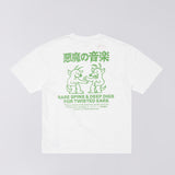 Edwin RARE SPINS T-SHIRT, White Washed