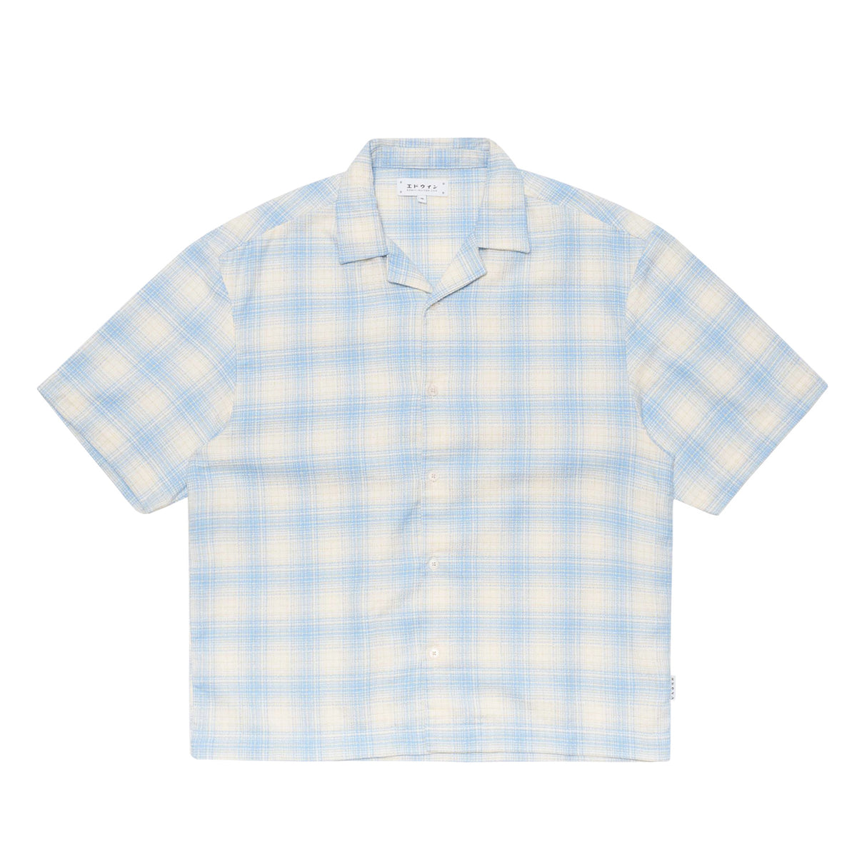 Edwin SAGA SHIRT S/S, Light Blue