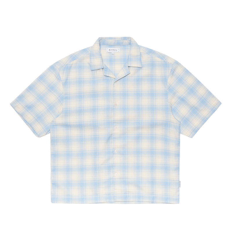 Edwin SAGA SHIRT S/S, Light Blue