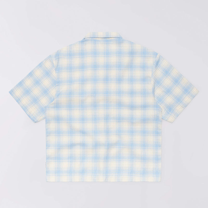 Edwin SAGA SHIRT S/S, Light Blue