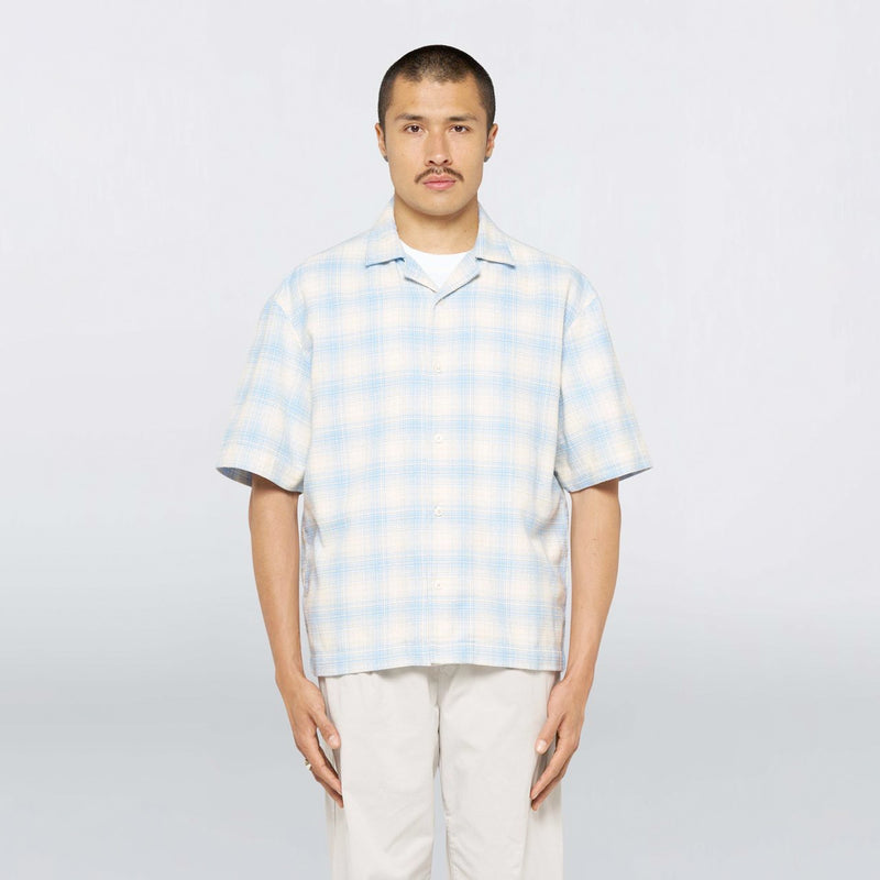 Edwin SAGA SHIRT S/S, Light Blue