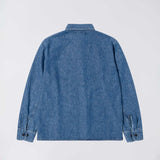 Edwin SEBASTIAN SHIRT LS, Blue Mid Stone Wash