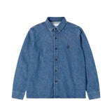 Edwin SEBASTIAN SHIRT LS, Blue Mid Stone Wash