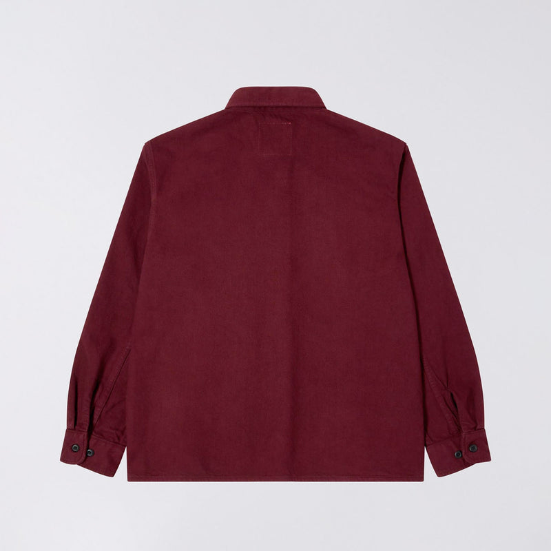 Edwin SEBASTIAN SHIRT LS, Windsor Wine
