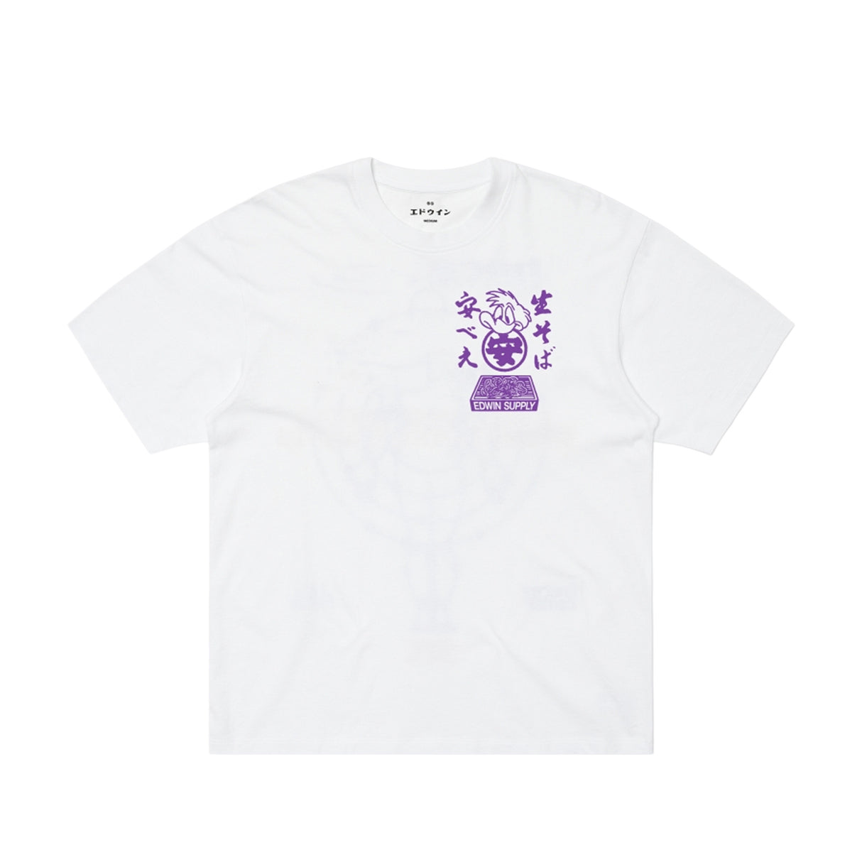 Edwin SOBA YASUBÉ T-SHIRT, White