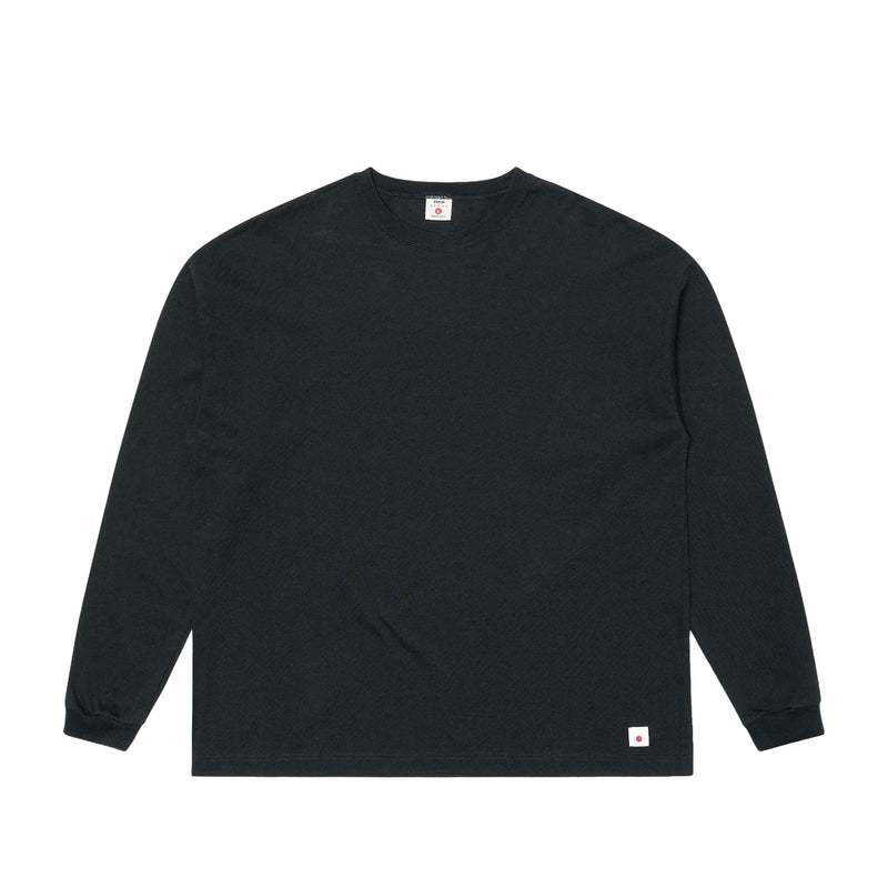 Edwin T-SHIRT LS, Washed Black
