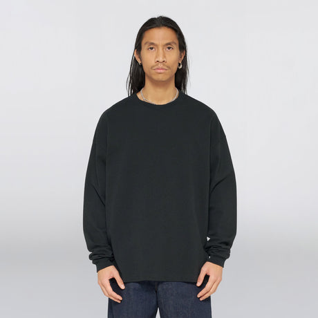 Edwin T-SHIRT LS, Washed Black