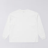 Edwin T-SHIRT LS, Washed White