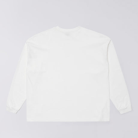 Edwin T-SHIRT LS, Washed White