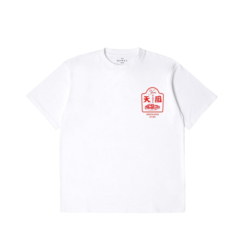 EDWIN TONKATSU TS WHITE WASHED