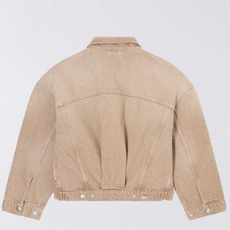 Edwin W' ANDY JACKET, Beige Amber Wash