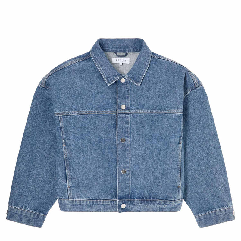 Edwin W' ANDY JACKET, Blue Opal Wash