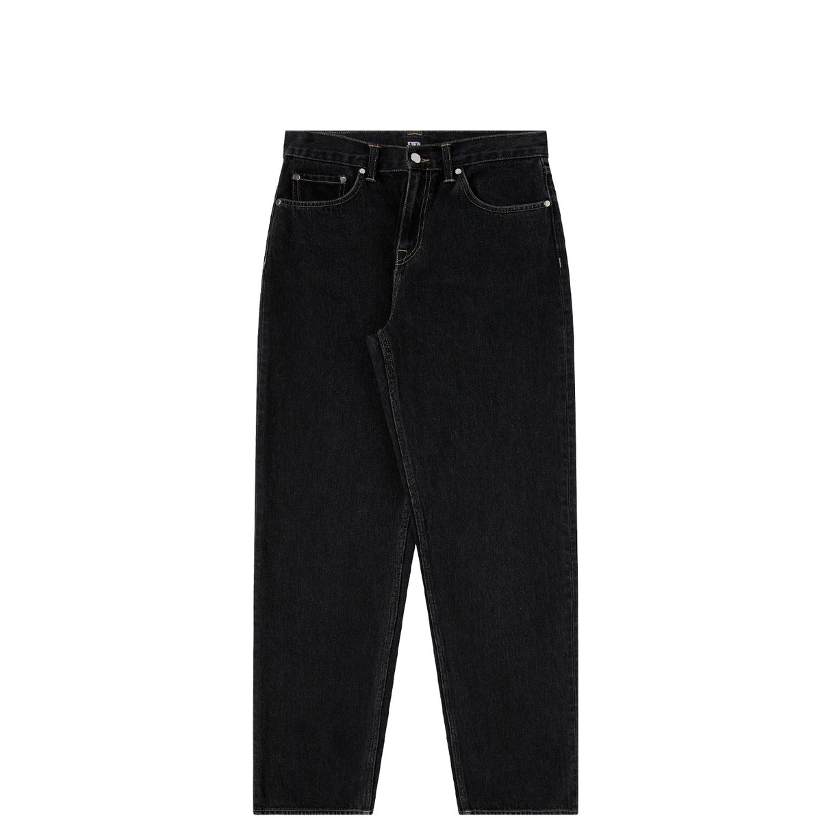 Edwin W' JANIS PANT, Black Dark Marble Wash