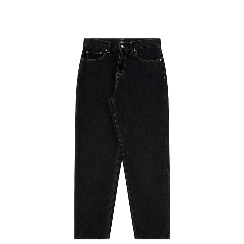 Edwin W' JANIS PANT, Black Dark Marble Wash