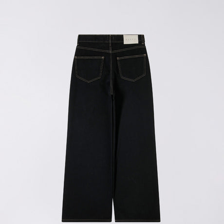 Edwin W' OLIVIA PANT, Black Rinsed