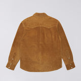Edwin WESTERN SUEDE SHIRT LS, Brown