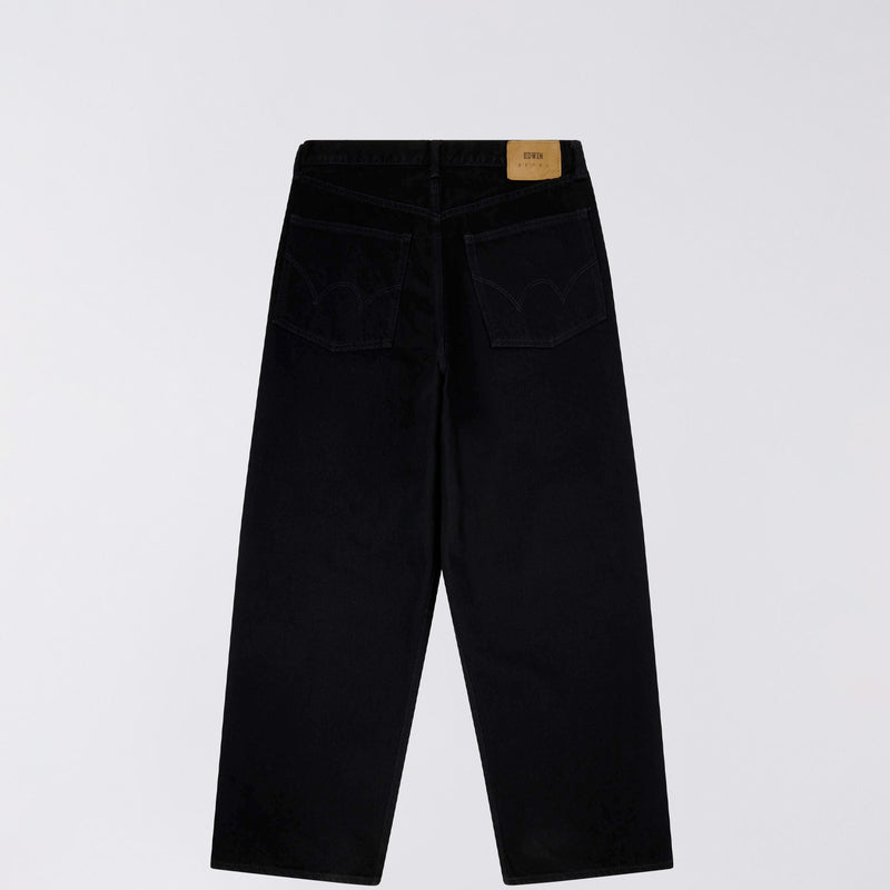 Edwin WIDE PANT JEANS, Kaihara Black Unwashed