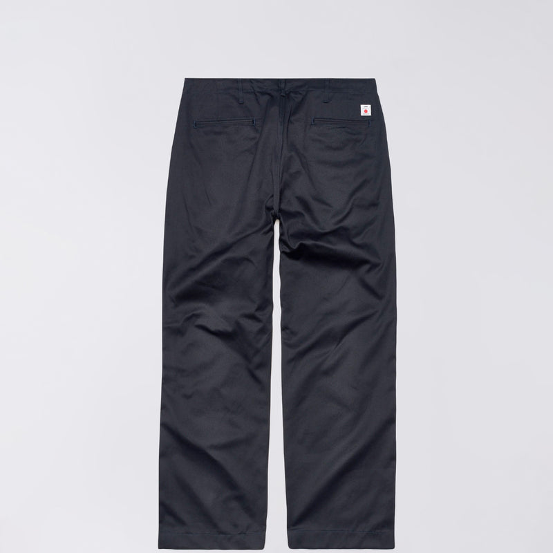Edwin WIDE TROUSERS, Navy Unwashed