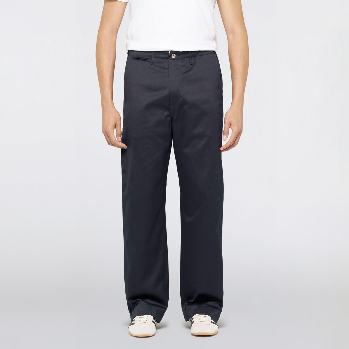 Edwin WIDE TROUSERS, Navy Unwashed