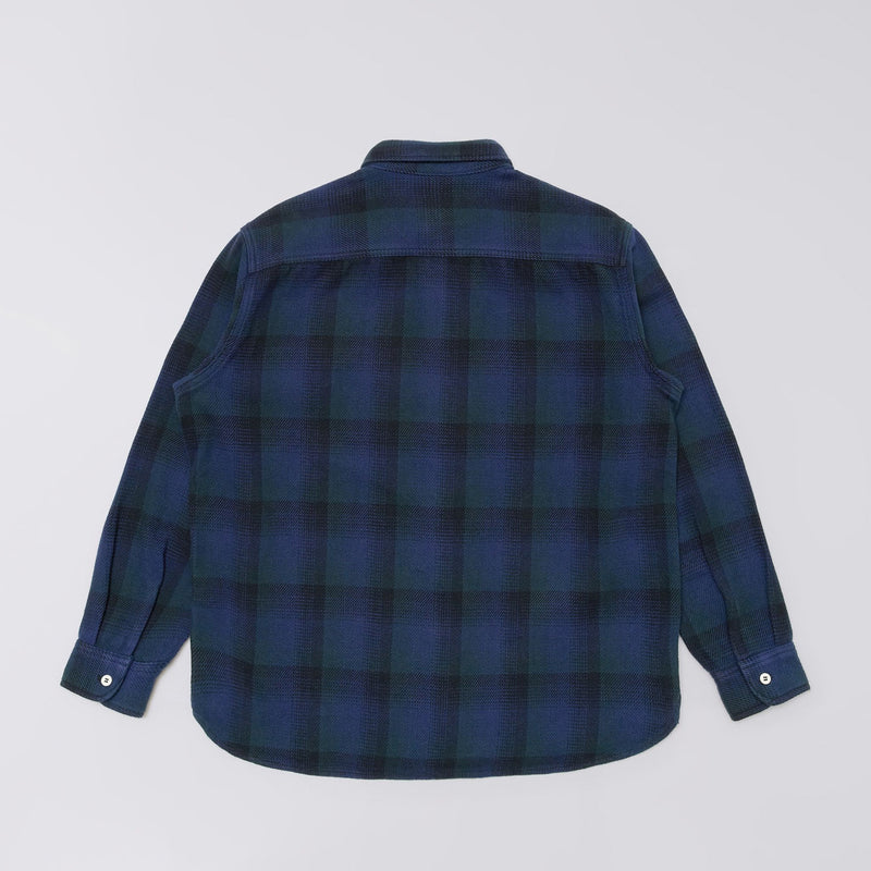Edwin WORK SHIRT LS, Green
