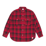 Edwin WORK SHIRT LS, Red