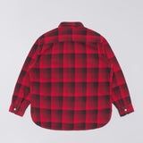 Edwin WORK SHIRT LS, Red