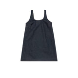 Edwin W' IVY DRESS, Blue Rinsed