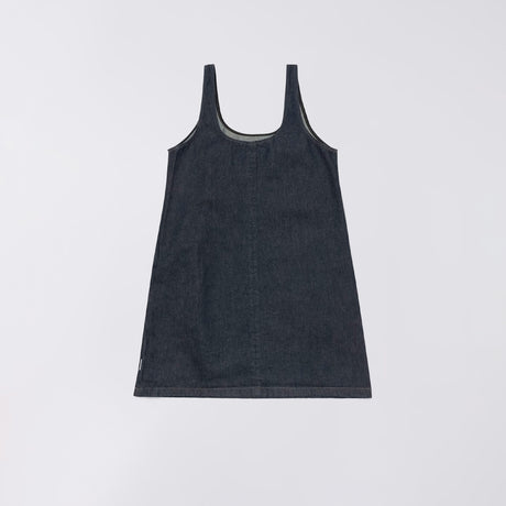 Edwin W' IVY DRESS, Blue Rinsed